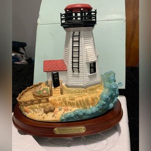 Partylite Plymouth Light Lighthouse P7796. Tealight candle holder